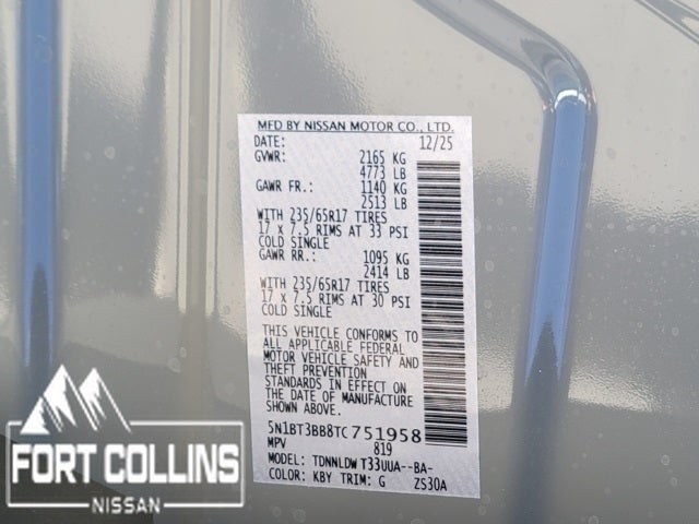 2026 Nissan Rogue Rock Creek