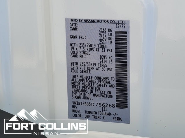 2026 Nissan Rogue Dark Armor Dark Armor