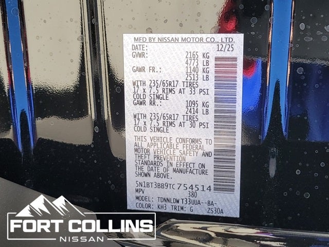 2026 Nissan Rogue Rock Creek