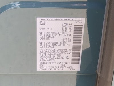 2026 Nissan Pathfinder Rock Creek