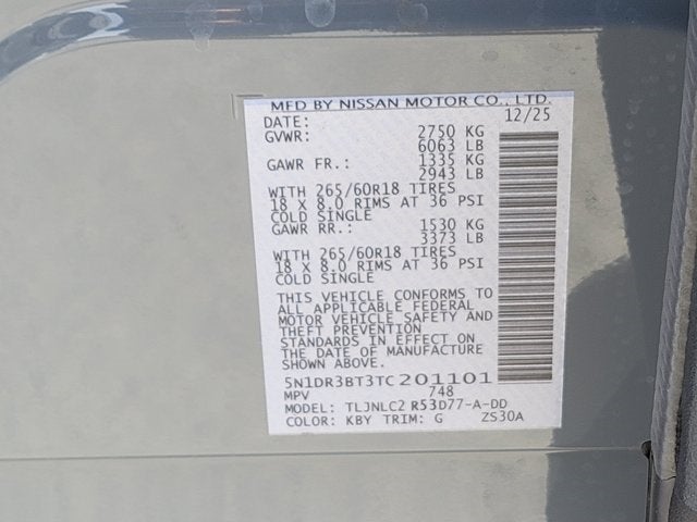 2026 Nissan Pathfinder Rock Creek