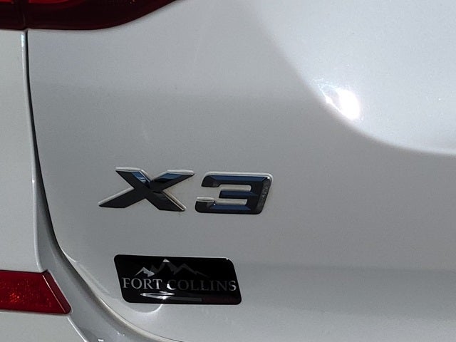 2018 BMW X3 xDrive30i