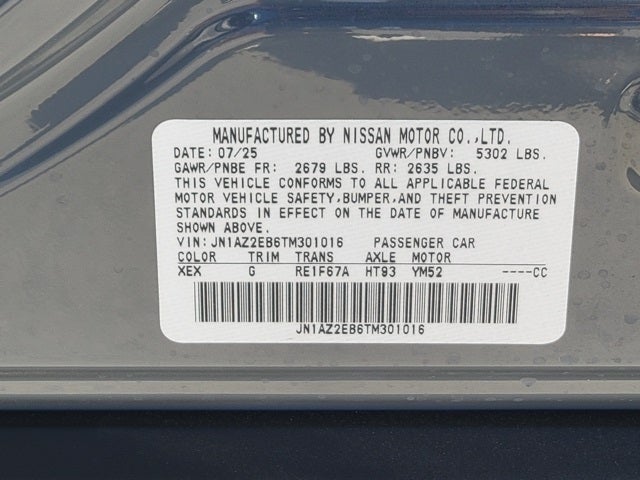 2026 Nissan Leaf PLATINUM+