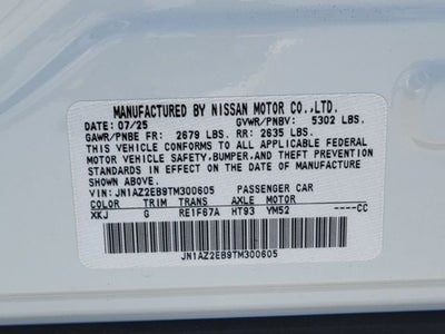 2026 Nissan Leaf PLATINUM EL