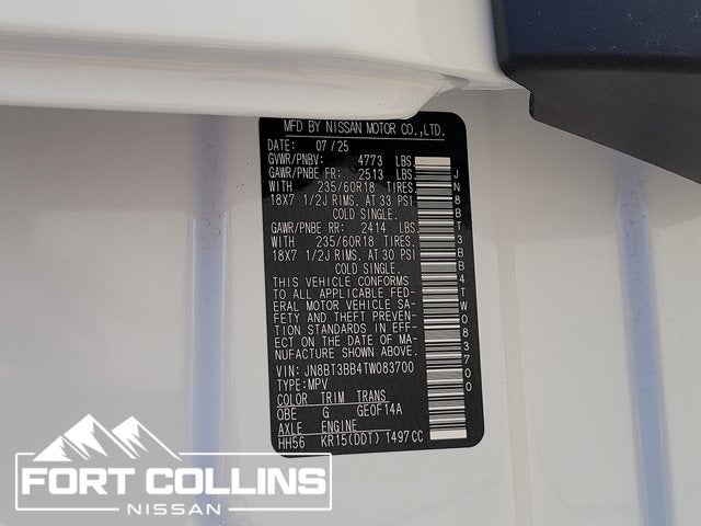 2026 Nissan Rogue SV