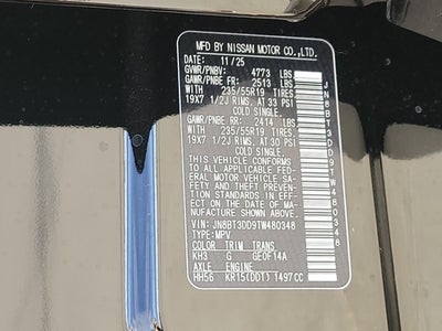 2026 Nissan Rogue Platinum