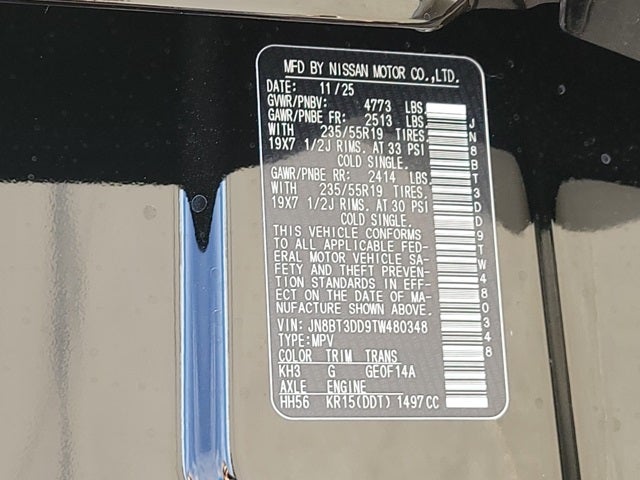 2026 Nissan Rogue Platinum