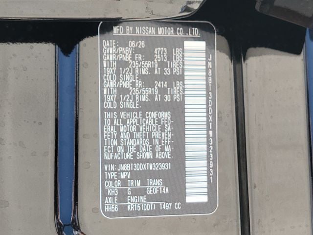 2026 Nissan Rogue Platinum